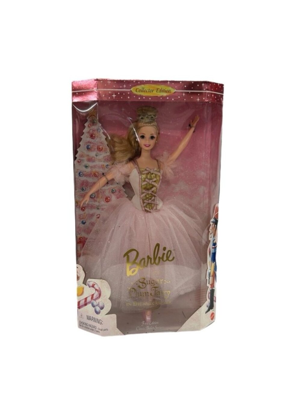 Barbie Sugar Plum Fairy Nutcracker Collector Edition Doll #17056 NRFB 1996